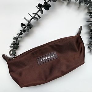 Longchamp Make up Cosmetic Bag (Brown)